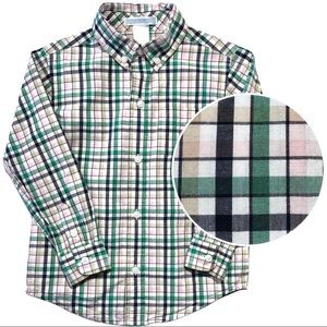 Janie and Jack plaid button down